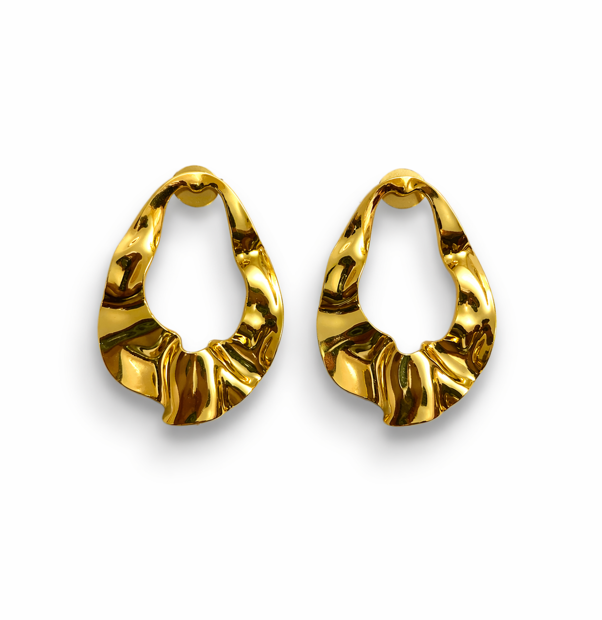 Golden Whisper Earrings