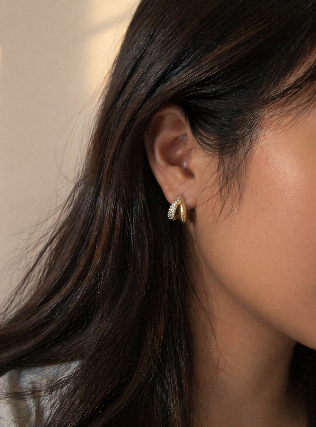 Pretty girl earrings