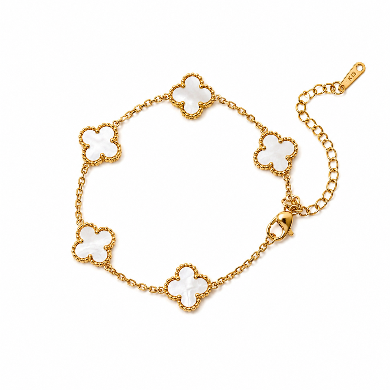 White clover bracelet
