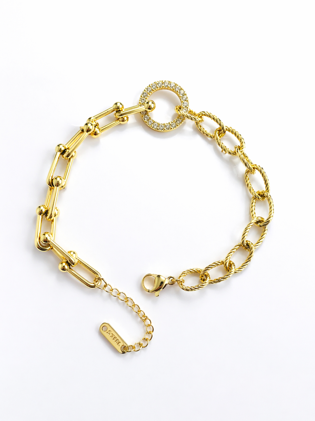 Solene link bracelet