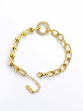 Solene link bracelet