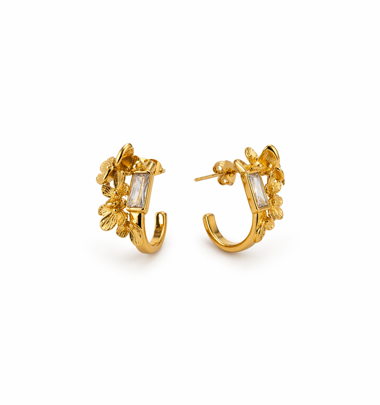 Golden muse earrings
