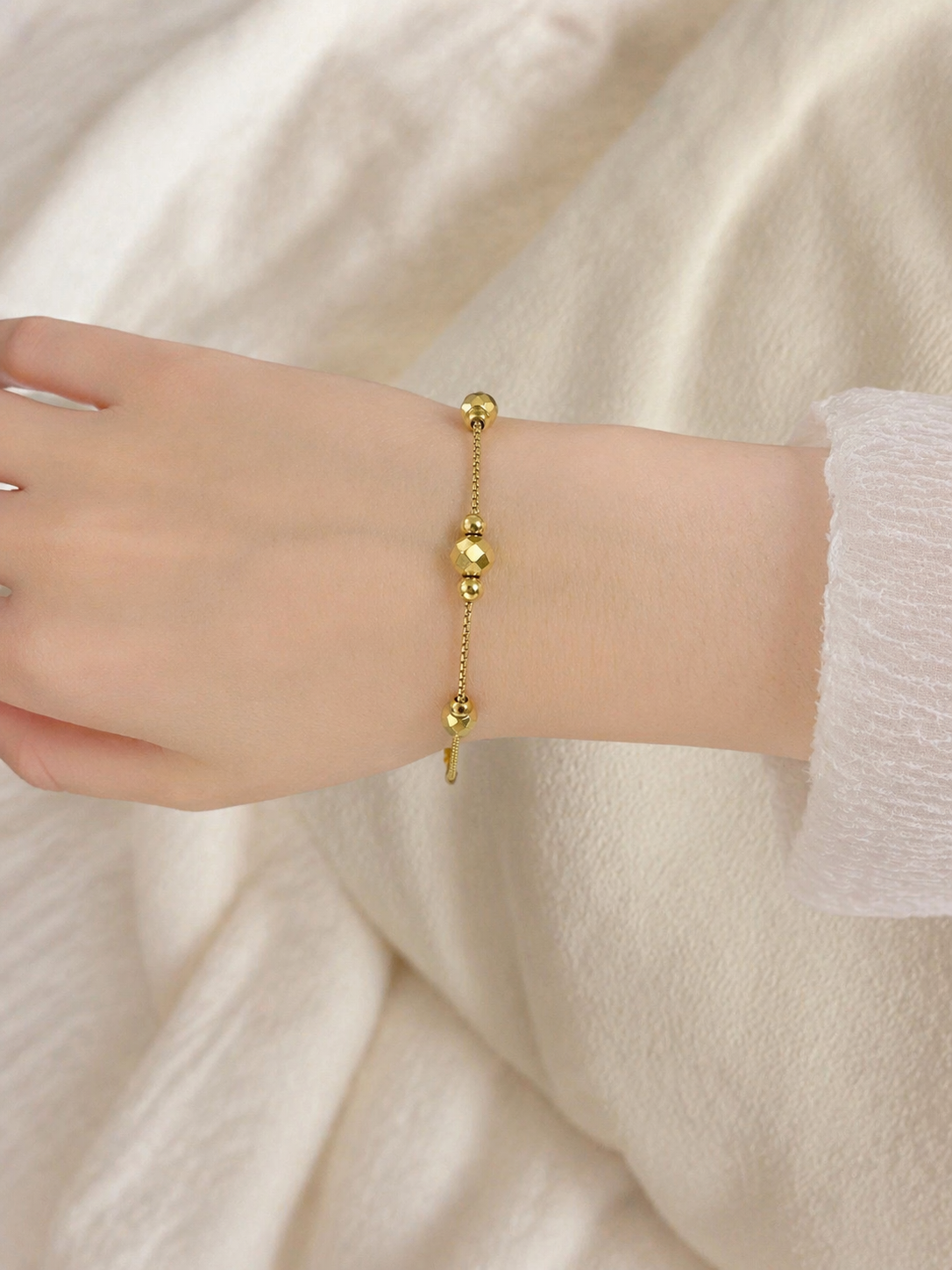 Golden Orbit Bracelet