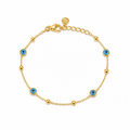 Blue evil eye bracelet