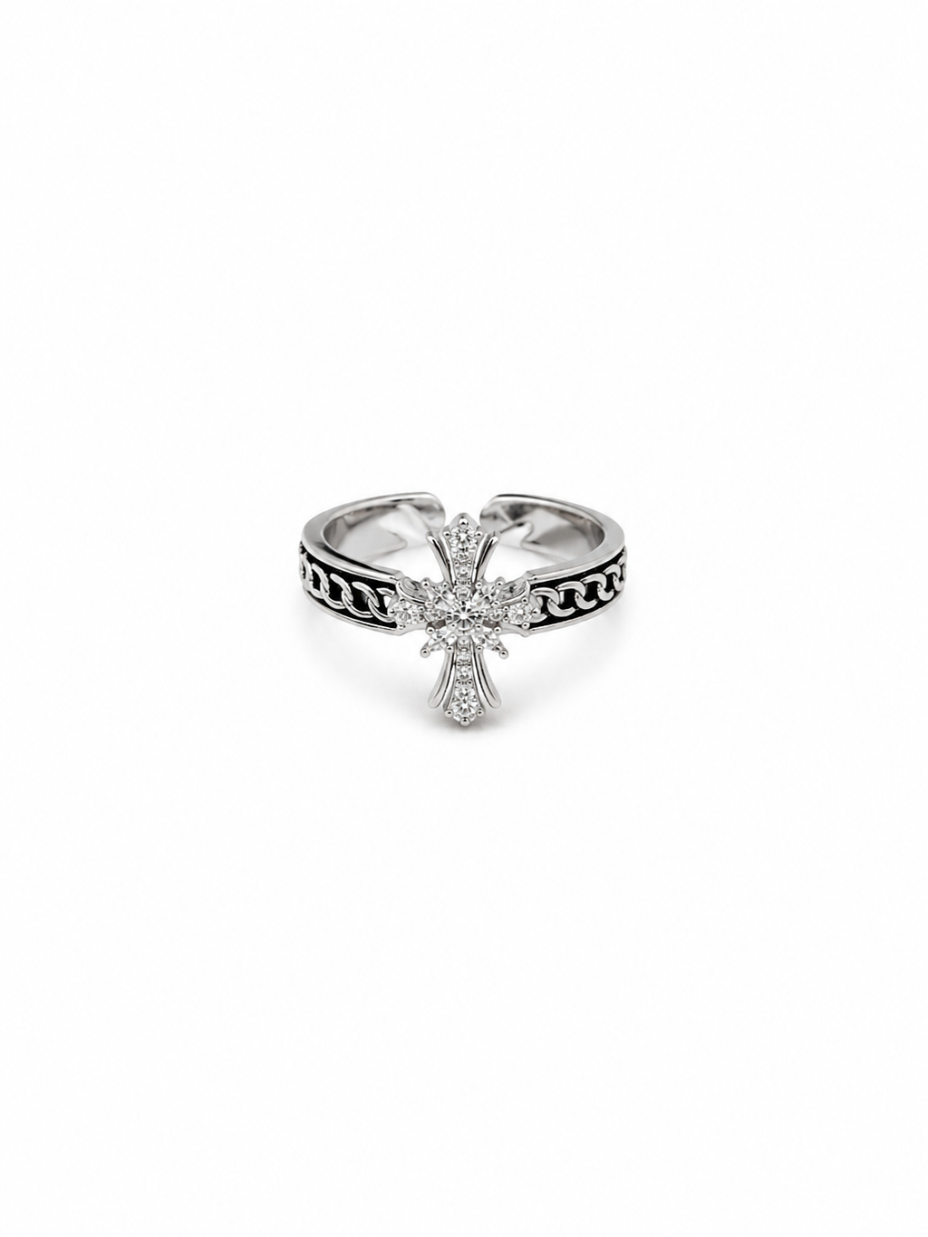 Celeste cross ring