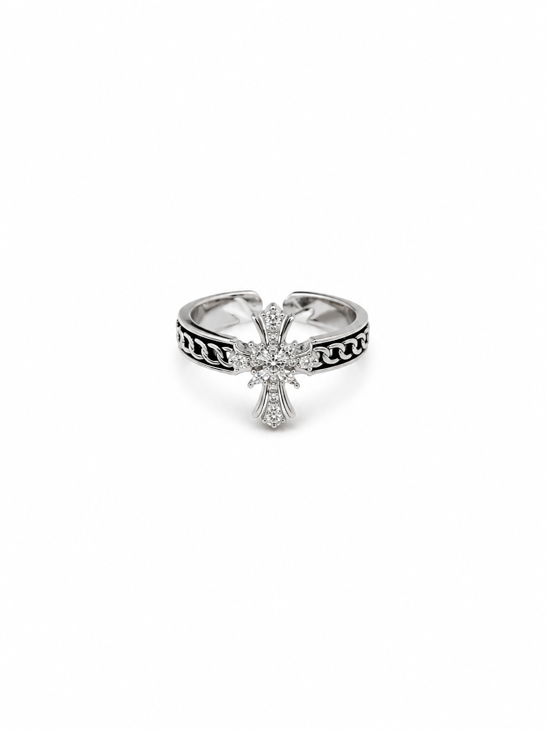 Celeste cross ring